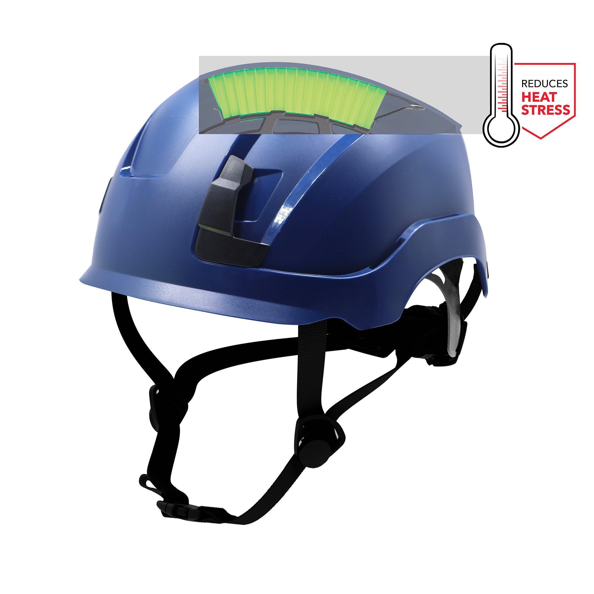 GH400 Helmet Vented Blue 2