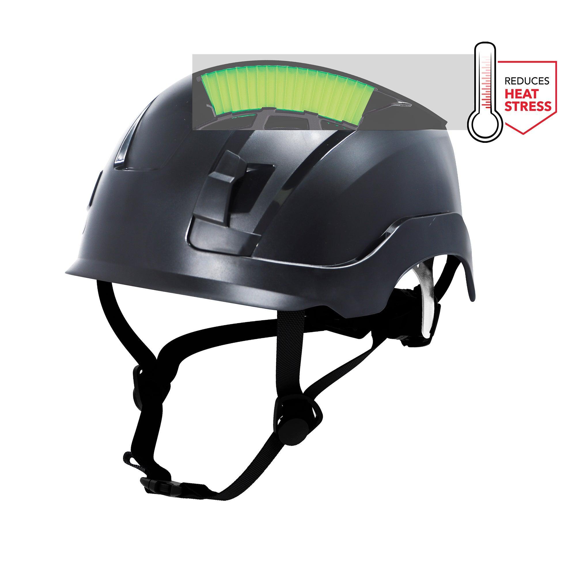 GH400 Helmet Vented Black 2