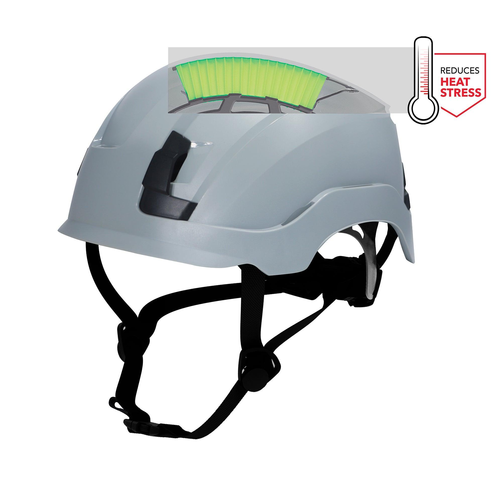 GH400 Helmet Vented Gray 2