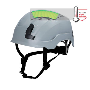 GH400 Helmet Vented Gray 2