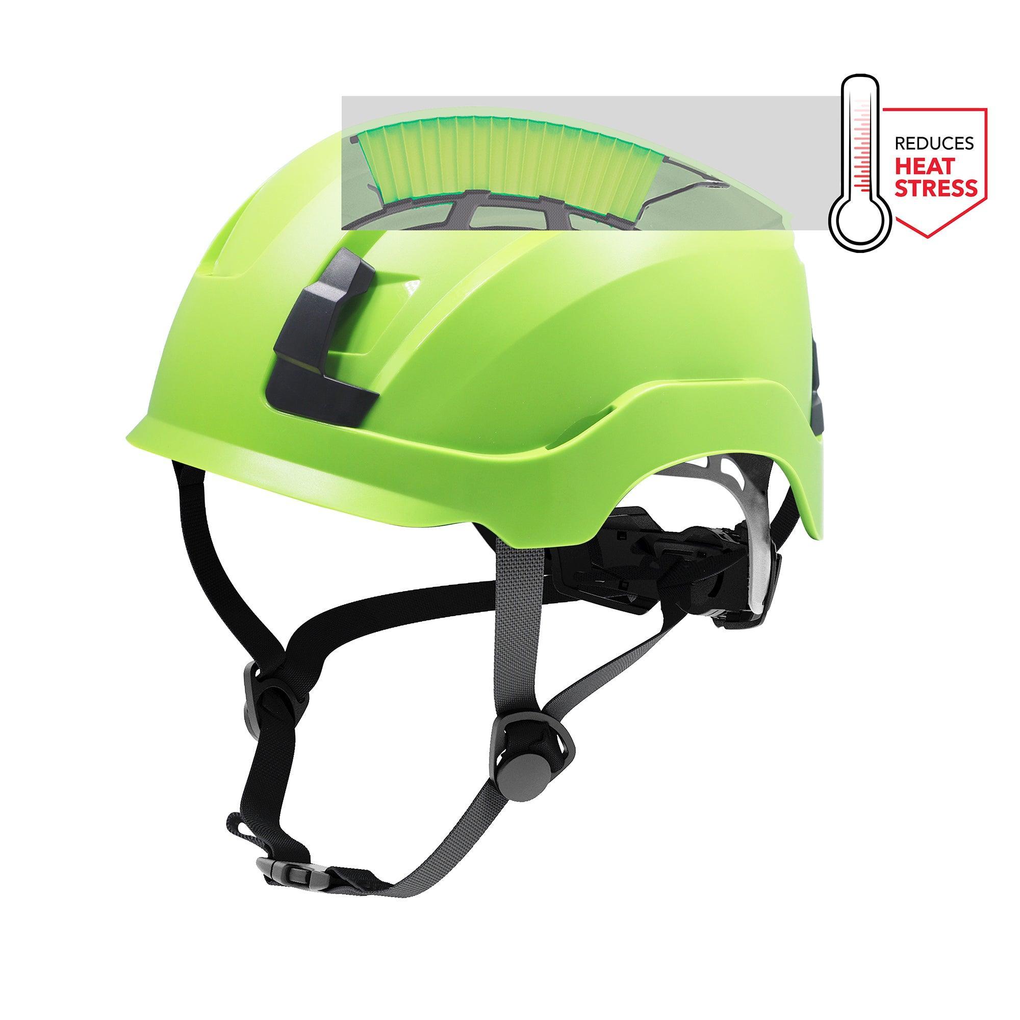 GH400 Helmet Vented Green 2