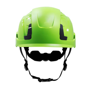 GH401 Safety Helmet Green Front