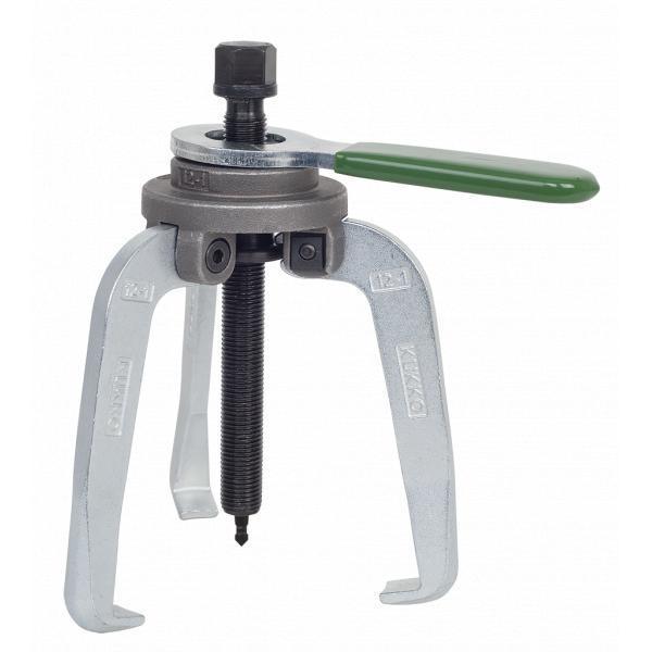 Kukko 12-2 3-arm puller "Alligator" with fixed puller legs and anti-slip device - Apollo Industries