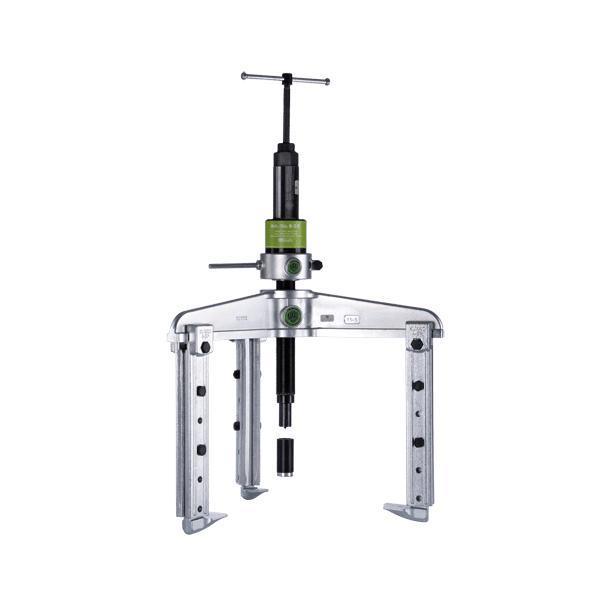 Kukko 11-0-BV Extra strong, 3-arm universal puller with adjustable clamping depth and grease-hydraulic spindle - Apollo Industries