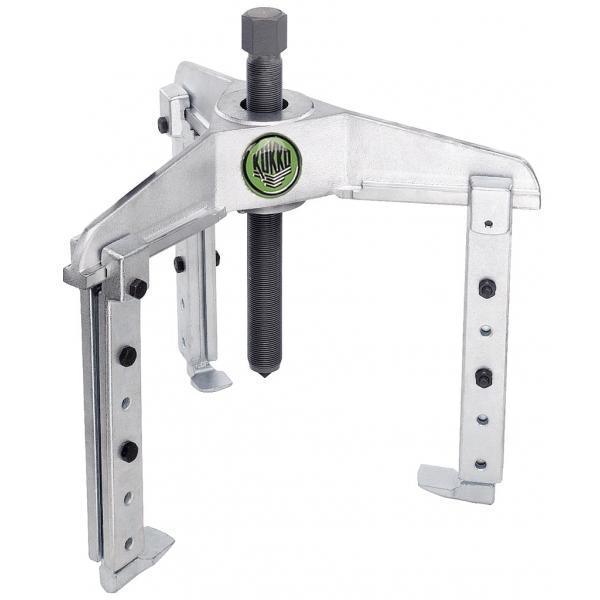 Kukko 11-0-AV Extra strong, 3-arm universal puller with adjustable clamping depth - Apollo Industries