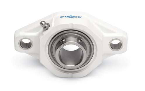 DODGE F2B-SCEZ-25M-PCR 127564 E-Z Kleen Flange-Mount Ball Bearing Unit - Apollo Industries llc
