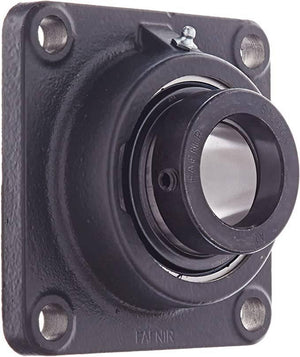 Timken RCJ2 Flange Unit, 4 Bolt Holes, Industrial-Duty, Relubricatable, Non-Expansion, Cast Iron, Eccentric Locking Collar, Inch, 2" Bore Diameter - Apollo Industries llc