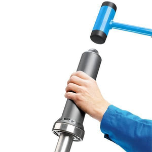 SKF TMFT 36 Bearing Fitting Tool Kit, 36 Impact Rings, 3 Impact Sleeves, Dead-Blow Hammer, Carry Case - Apollo Industries llc