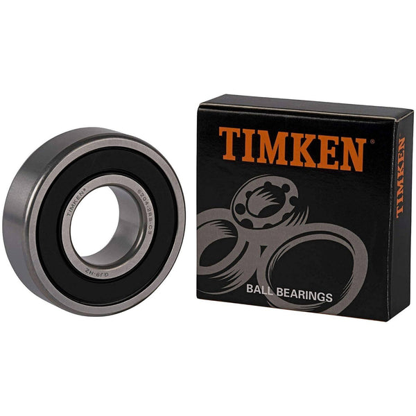 2 Roulements à Billes TIMKEN 6204-2RS 20x47x14mm - Double Joint Caoutchouc