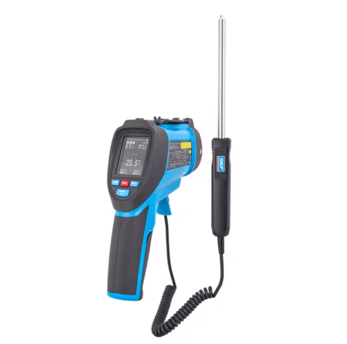 SKF TKTL 40, Video Infrared thermometer 50:1, with contact probe TMDT 2-30 - Apollo Industries llc
