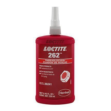 LOCTITE® 262 Red, high strength threadlocker - Apollo Industries llc