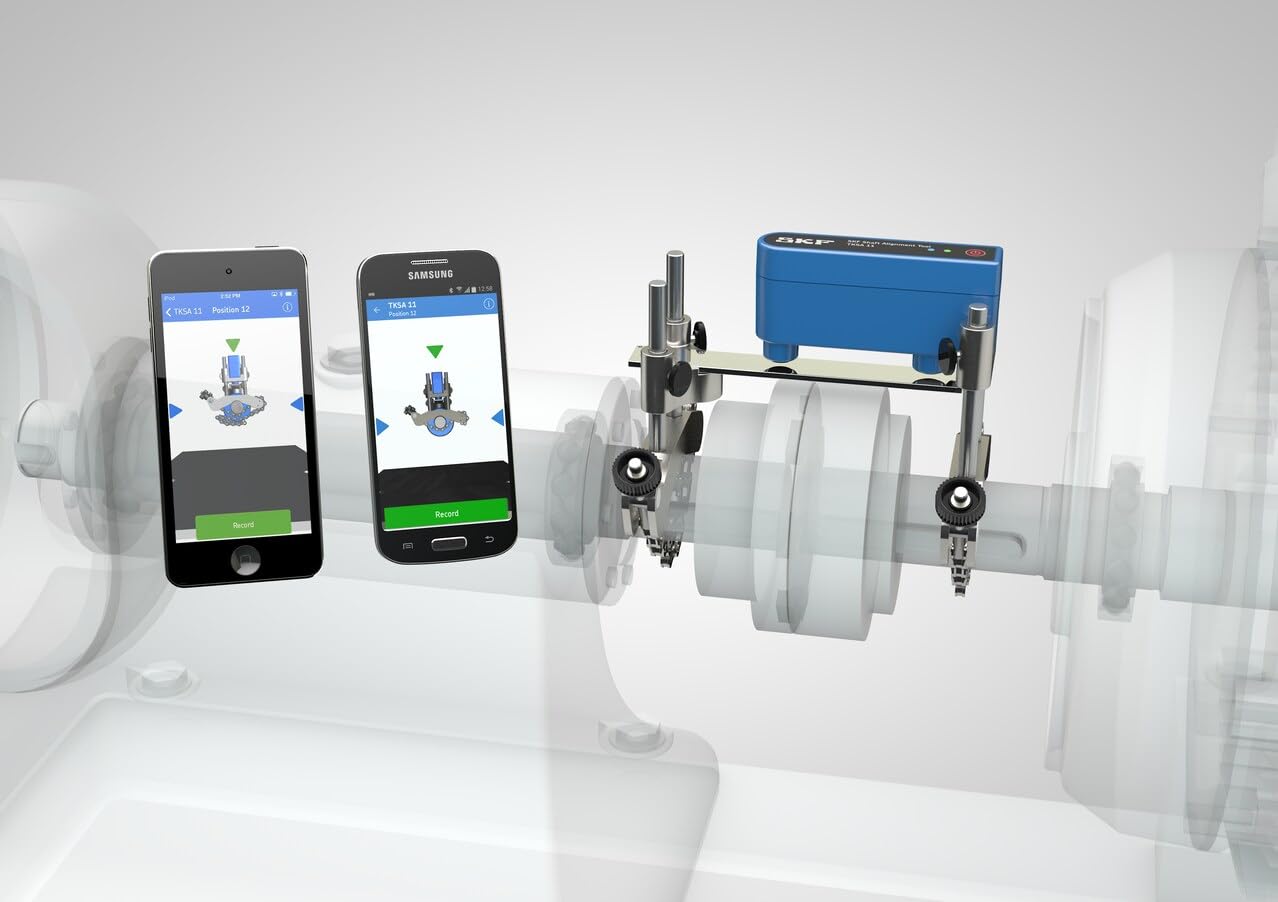 SKF TKSA 11 Laser Shaft Alignment Tool - Precise, Reliable, User-Friendly, Affordable (Android and Iphone Ipad Apps)