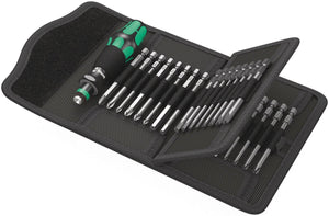 Wera Kraftform Kompakt 62, 33 pieces Rapid quick release screwdriver set (05059297001) - Apollo Industries