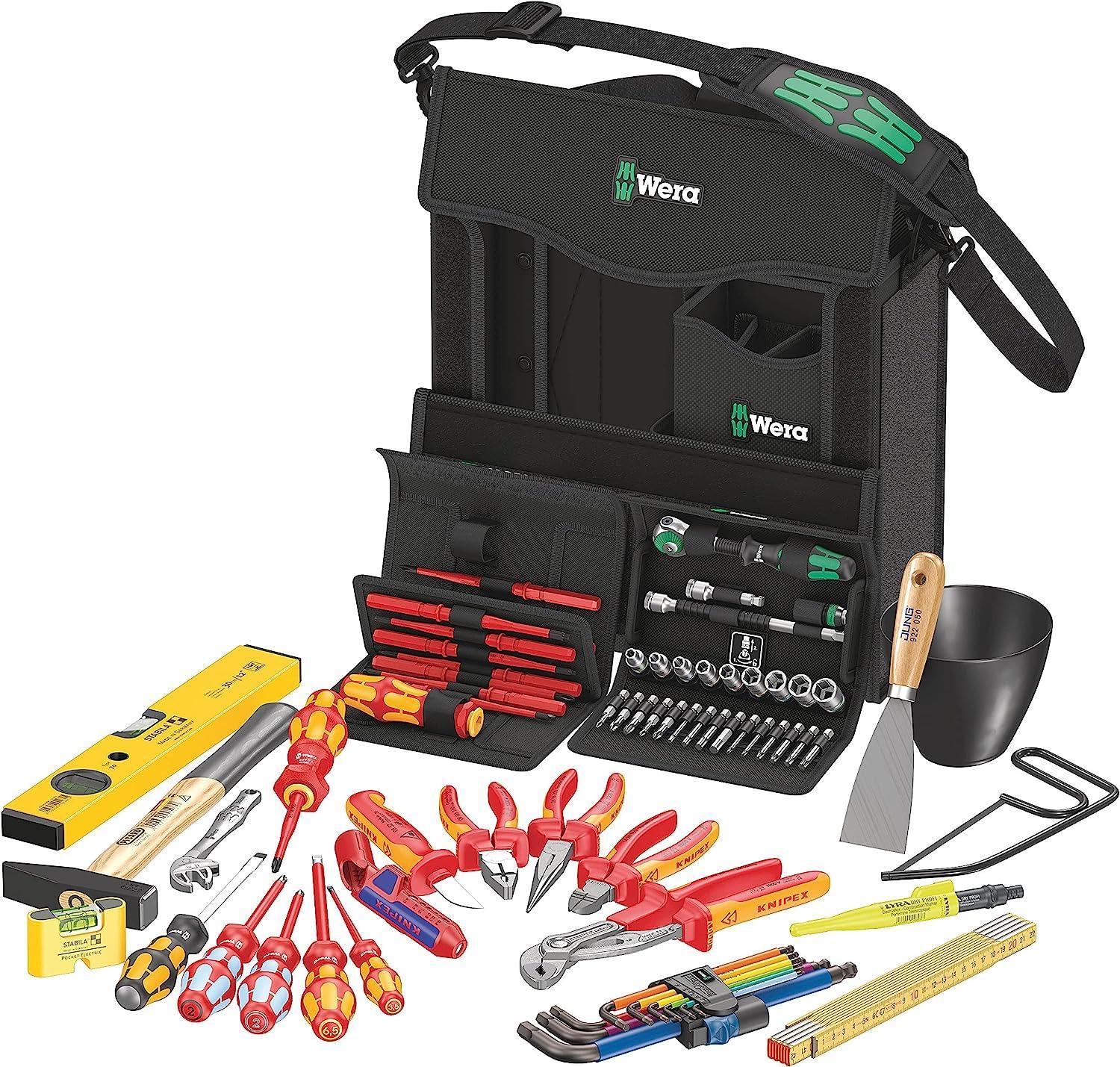 Wera 2go E 1 Tool set for electricians, 73 pieces (05134025001) - Apollo Industries