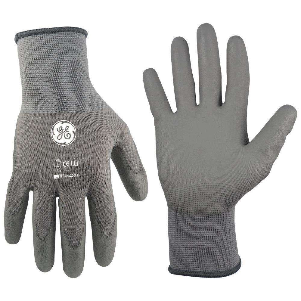 General Electric 15 GA PU Dipped general purpose gloves - Apollo Industries
