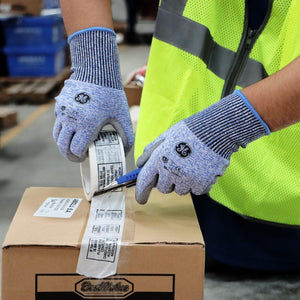General Electric 13 GA PU Dipped Gloves A3 cut resistant gloves - Apollo Industries