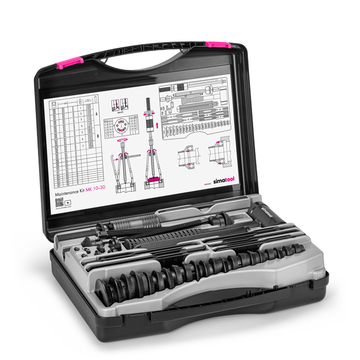 Simatec MK 10-30, Bearing Maintenance Kit for mounting and dismounting, 10 - 30 mm
