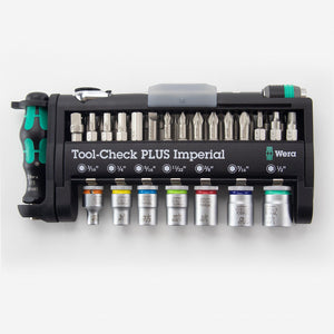 Wera Tool-Check Plus Ratchet Set W/ Socket Imperial (05056491001) - Apollo Industries