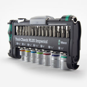 Wera Tool-Check Plus Ratchet Set W/ Socket Imperial (05056491001) - Apollo Industries
