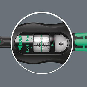 Wera Click-Torque C 3 torque wrench with reversible ratchet, 40-200 Nm (05075622001) - Apollo Industries