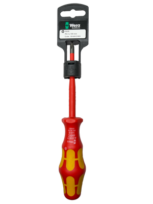 Wera 162IS PH 2 X 100 MM HANG-TAG VDE INSULATED SCREWDRIVER 05100121001