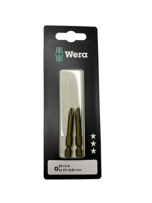 Wera 851/4 A PH 2 X 50 MM SB (2 PCS) 05136356001