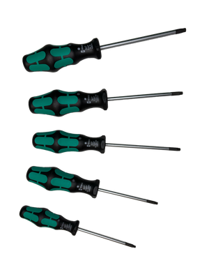 Wera 367/5 KRAFTFORM PLUS TORX(R) + RACK SET 05345220001
