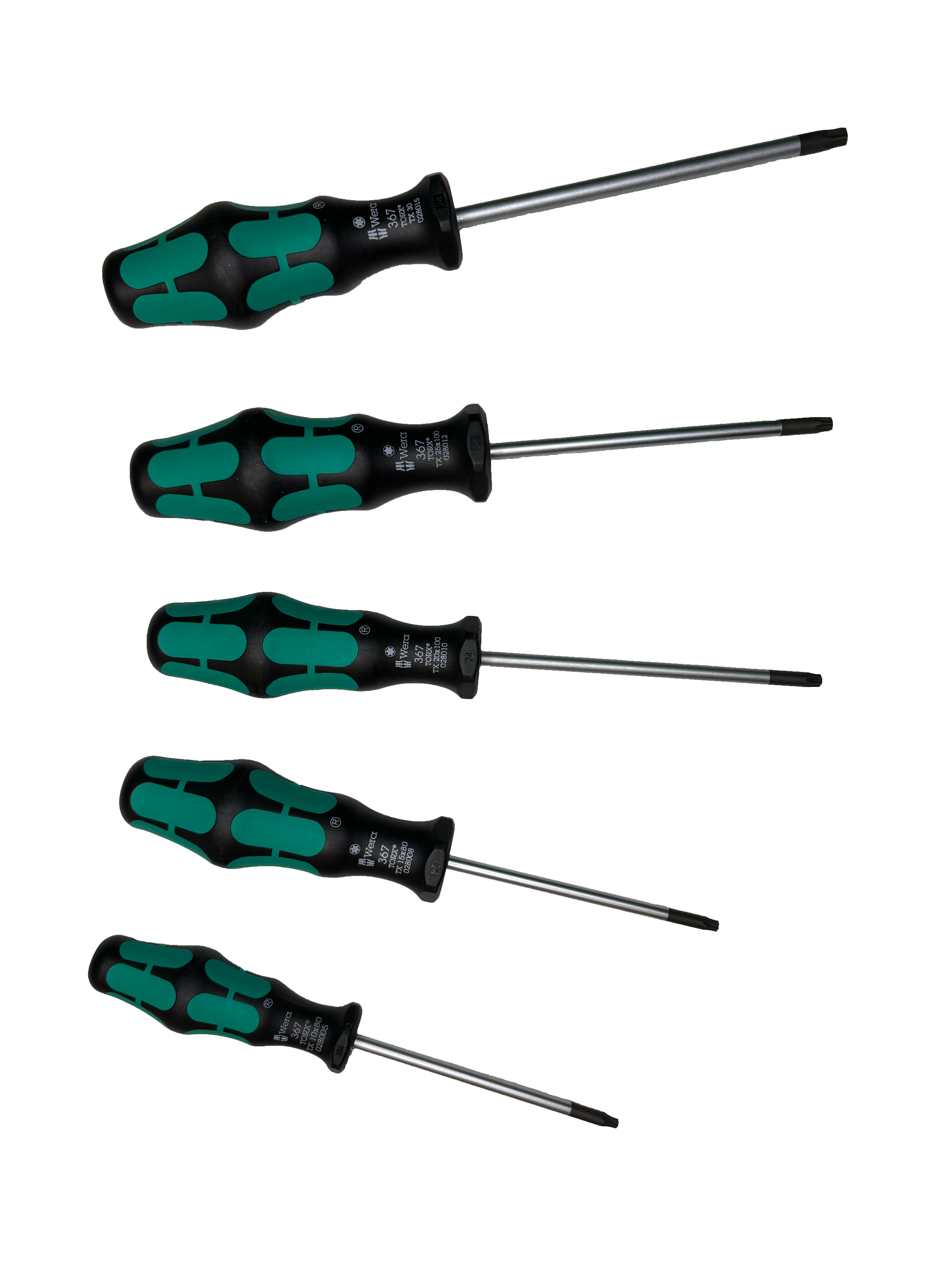 Wera 367/5 KRAFTFORM PLUS TORX(R) + RACK SET 05345220001