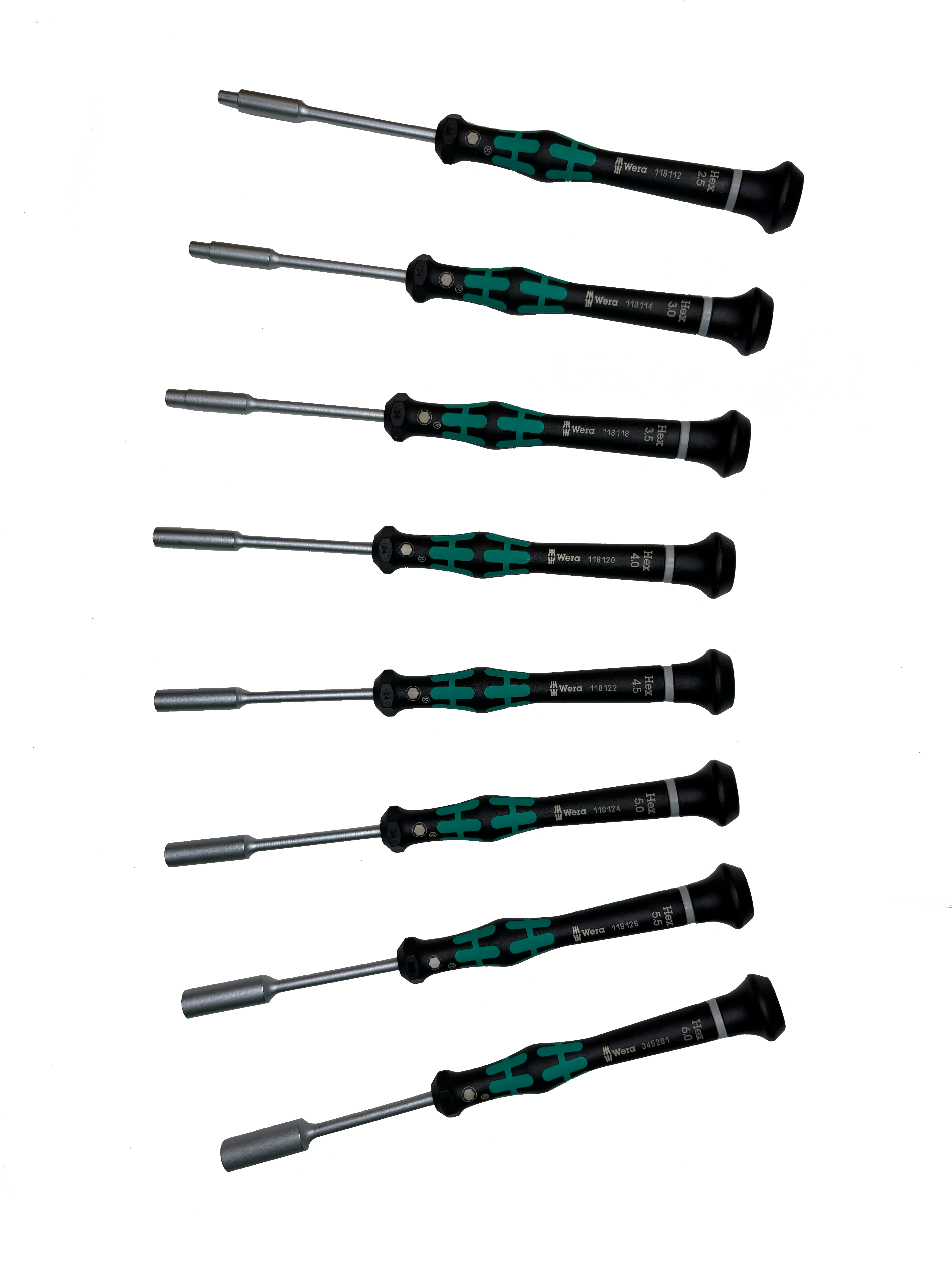 Wera 2069/8 SW 2.5 - SW 6.0 SREWDRIVER SET 05345278001