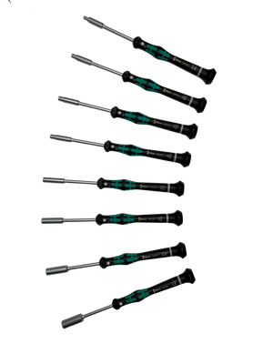 Wera 2069/8 SW 3/32" - SW 1/4" SCREWDRIVER SET 05345279001