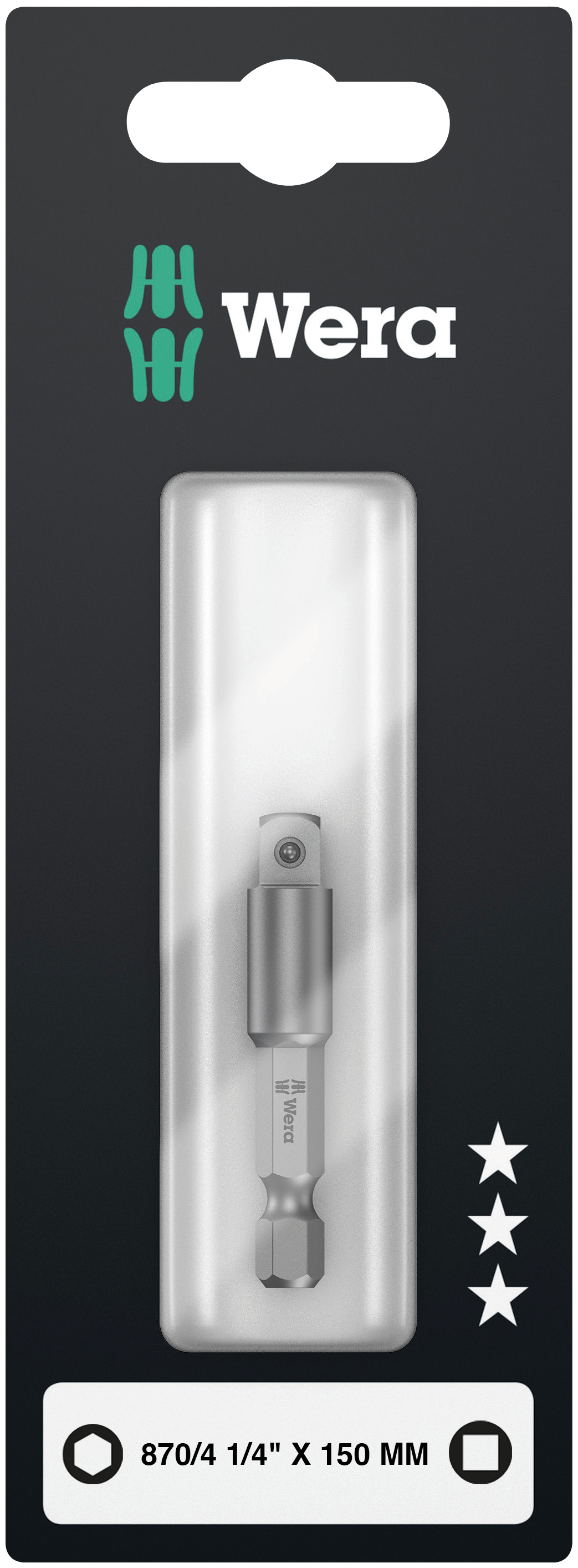 Wera 870/4 1/4" X 150 MM 05346277001