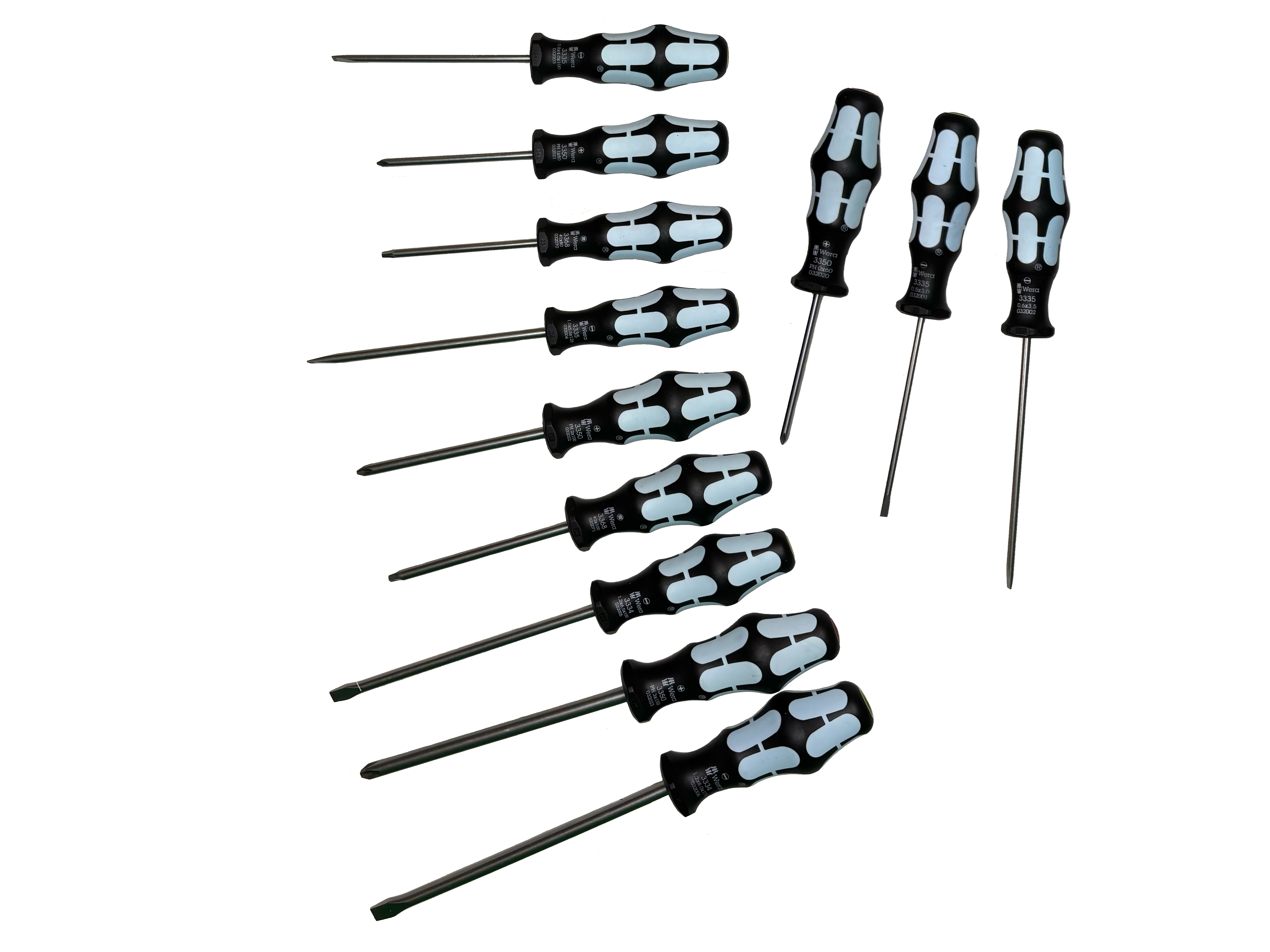 Wera 3334/12 SCREWDRIVER SET, STAINLESS 05347903001