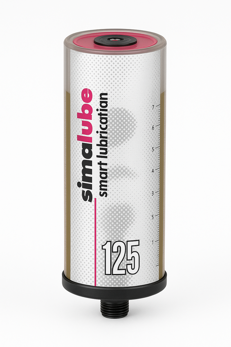 Simalube SL09125 125ML Automatic Single Point Lubricator, with biodeg