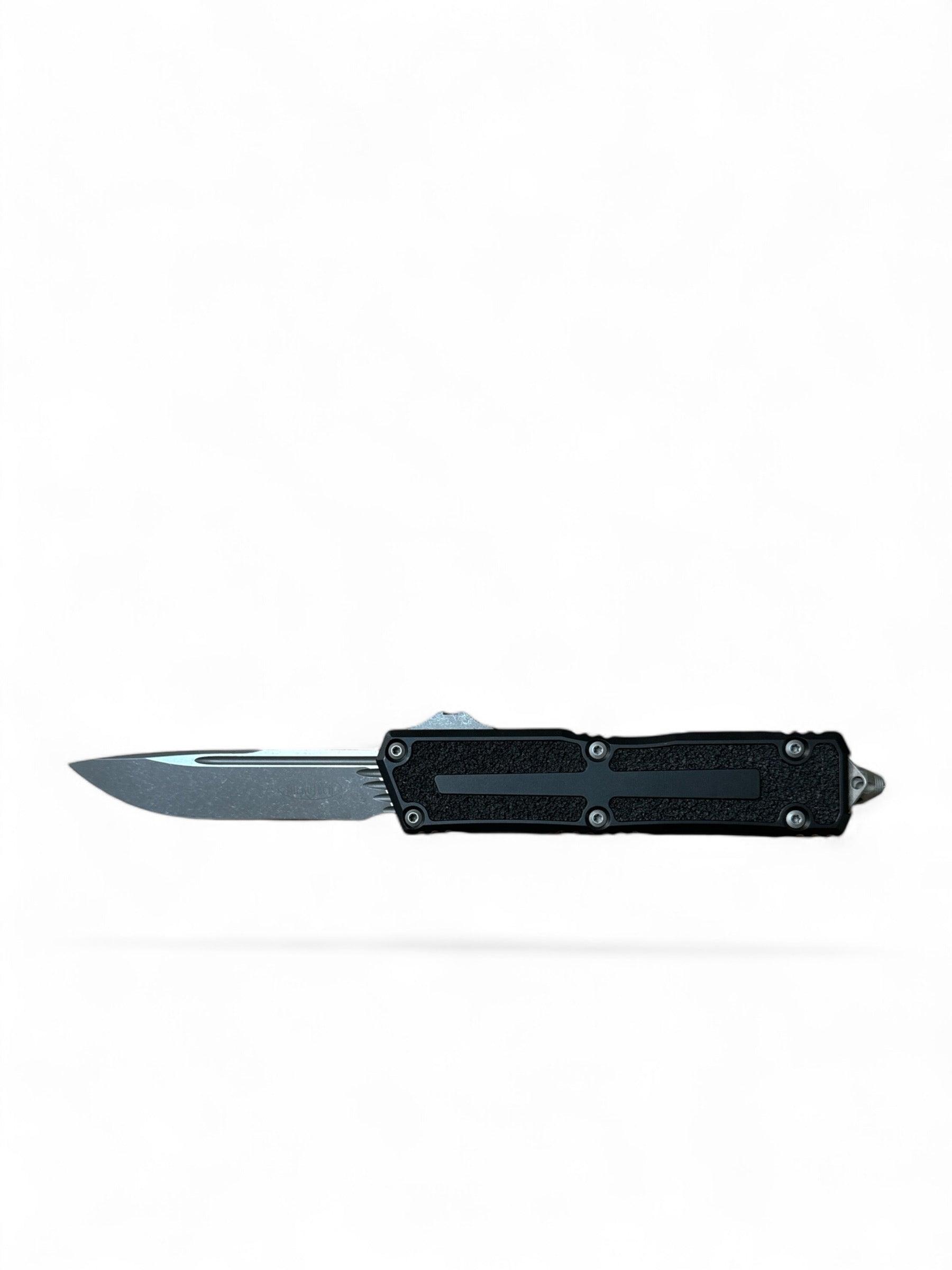 Microtech 1278-10AP Scarab II Gen III S/E - Black Handle - Apocalyptic Blade