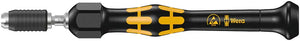 Wera 1430 ESD Kraftform Micro adjustable torque screwdrivers (0.02-0.11 Nm) with quick-release chuck 05074804001