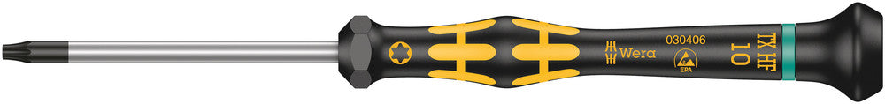 Wera 1567 TORX® HF ESD Kraftform Micro screwdriver with holding function for TORX® screws 05030406001