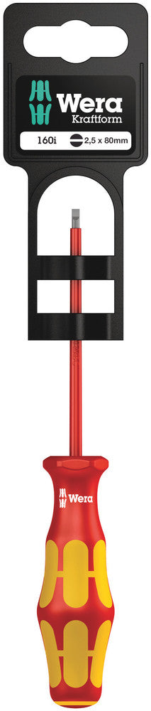 Wera 160 i SB VDE Insulated screwdriver for slotted screws 05100000001