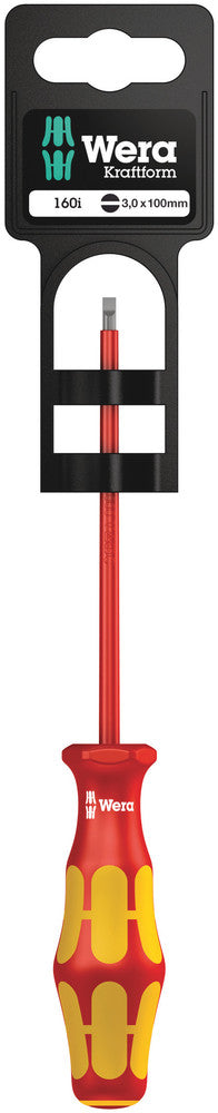 Wera 160 i SB VDE Insulated screwdriver for slotted screws 05100001001