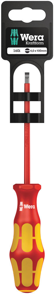 Wera 160 i SB VDE Insulated screwdriver for slotted screws 05100003001