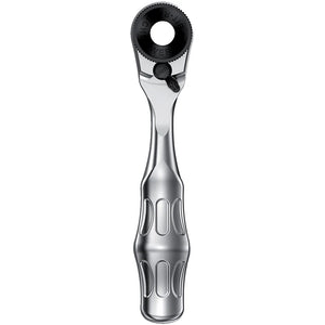 Wera 8001 A Zyklop Mini 1 Bit Ratchet ¼" SB with ¼" drive, 2 pieces (05073230001) - Apollo Industries 