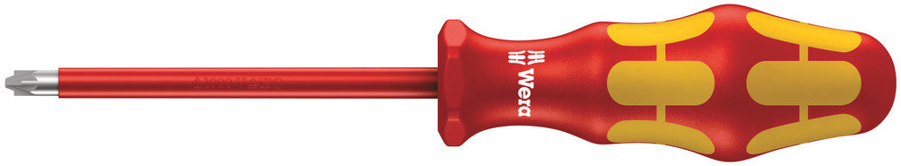 Wera 165 i PZ/S VDE Insulated screwdriver for PlusMinus screws (Pozidriv/slotted) 05006190001