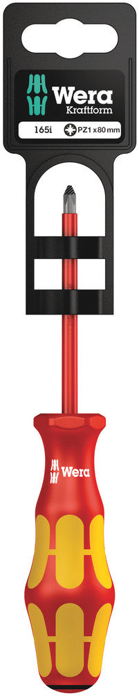 Wera 165 i PZ SB VDE Insulated screwdriver for Pozidriv screws 05100015001