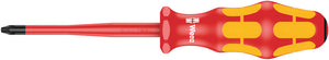 Wera 165 iS PZ VDE Insulated screwdriver with reduced blade diameter for Pozidriv screws 05006461001