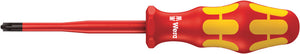 Wera 165 iS PZ/S VDE Insulated screwdriver with reduced blade diameter for PlusMinus screws (Pozidriv/slotted) 05006465001