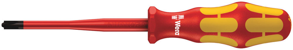 Wera 165 iSS PZ/S VDE Insulated screwdriver with reduced blade diameter for PlusMinus screws (Pozidriv/slotted) 05020134001