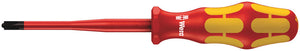 Wera 165 iSS PZ/S VDE Insulated screwdriver with reduced blade diameter for PlusMinus screws (Pozidriv/slotted) 05020134001