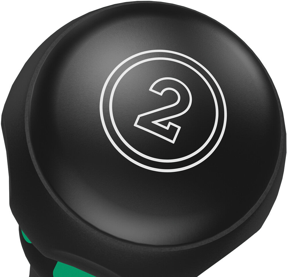 Wera 1855 PZ Kraftform Ball-Grip Pozidriv-head screwdriver 05007910001