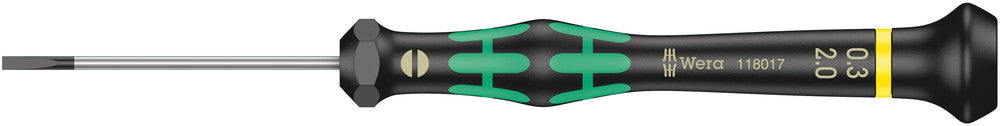 Wera 2035 Screwdriver for slotted screws for electronic applications 05118017001