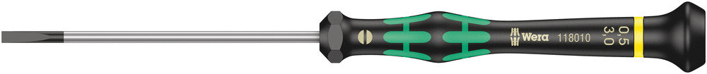 Wera 2035 Screwdriver for slotted screws for electronic applications 05118010001