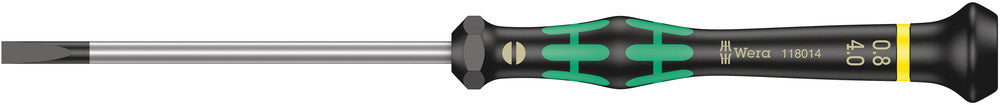 Wera 2035 Screwdriver for slotted screws for electronic applications 05118014001